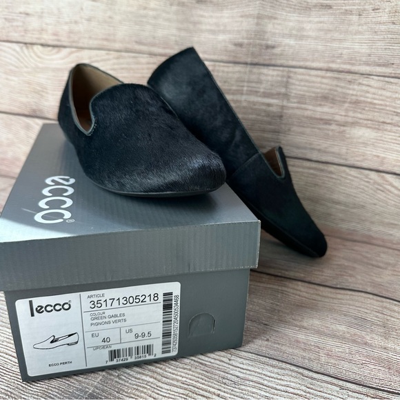 NIB Ecco Perth  Calf Hair Slip Ons - Picture 8 of 9